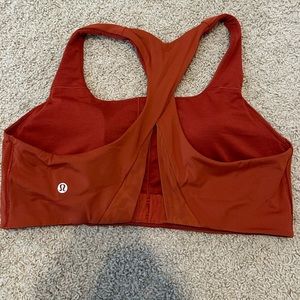 Lululemon invigorate bra Aztec brick size 12